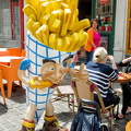 Frites, a national snack food in Belgium